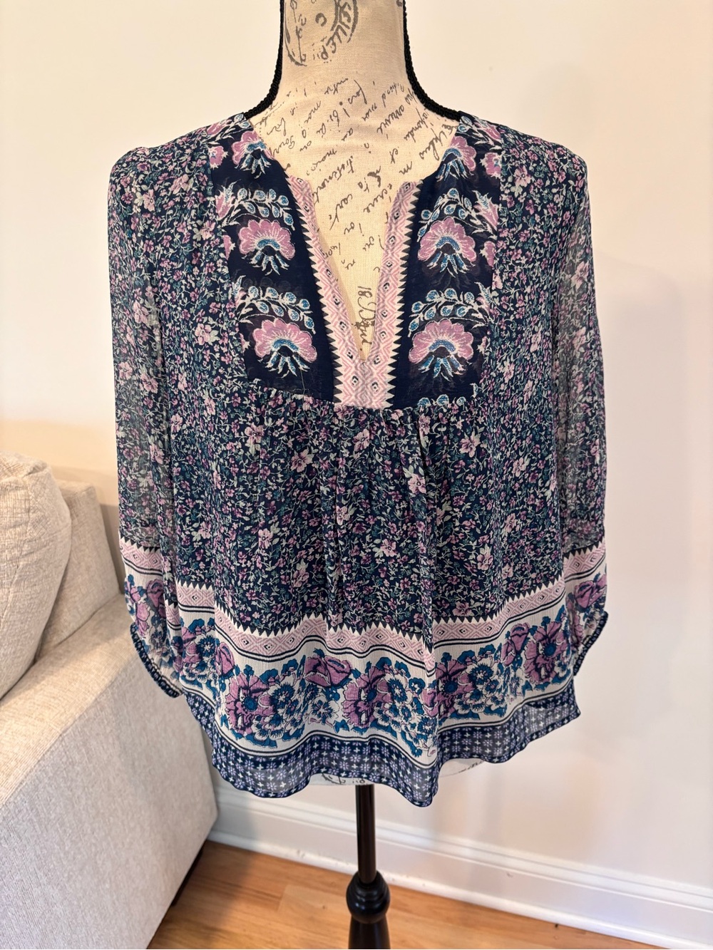 Joie bohemian-inspired top size XXS